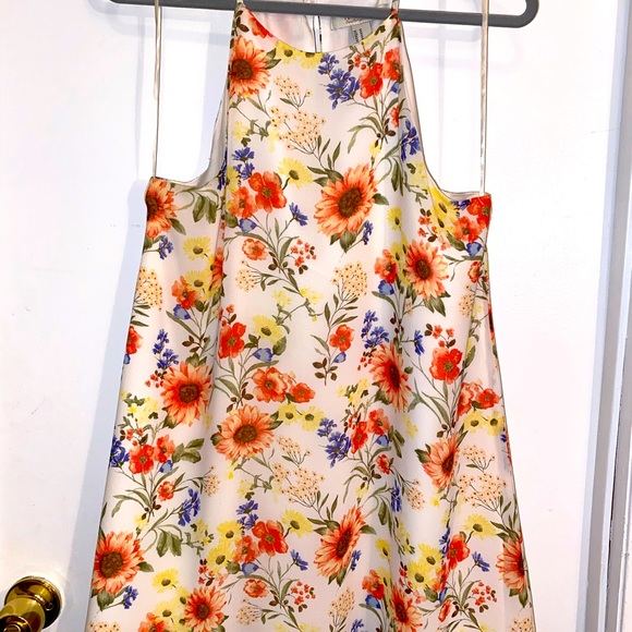 Forever 21 Floral Halter Dress - Picture 2 of 5